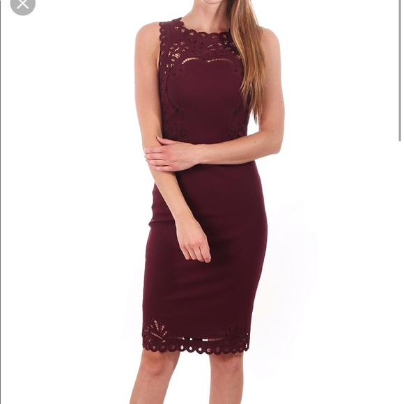 ted baker cut out dress